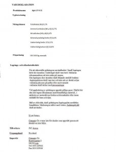 agro 27-0-11